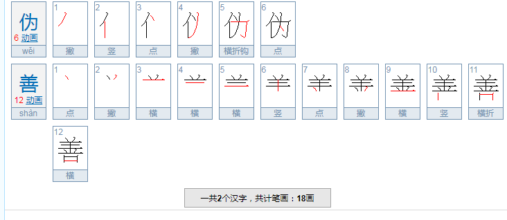 虚伪的近义词