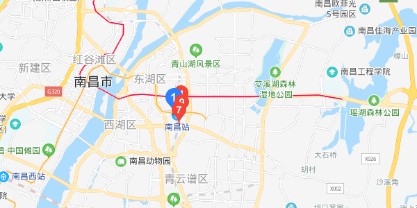 南昌铁路局包括哪几个城市？