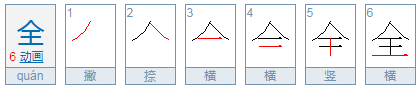 全的组词有哪些呢