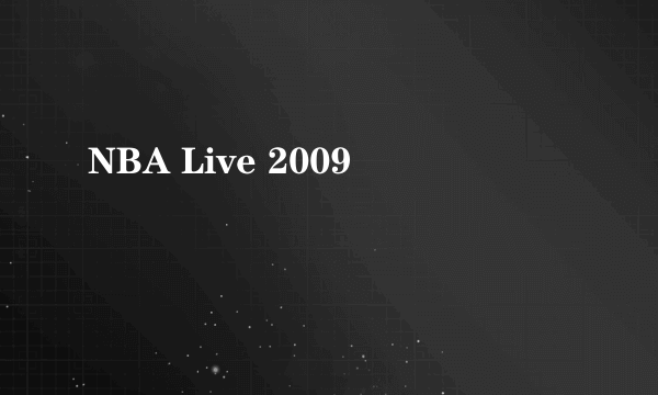 NBA Live 2009