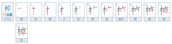 棹怎么读音是什么