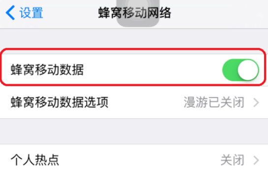 我的苹果6s想开热点共享给电脑 显示若要开启该用户热点请联系carrier。