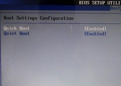 电脑BIOS里的quick boot 还有quiet BOOT是什么意思 跪求