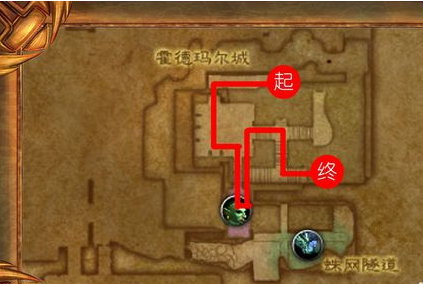 魔兽世界 5.4黑石塔下层怎么走