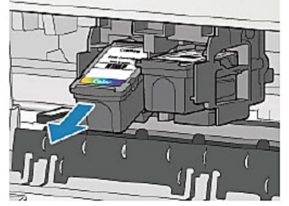 CANON IP100如何更换墨盒？