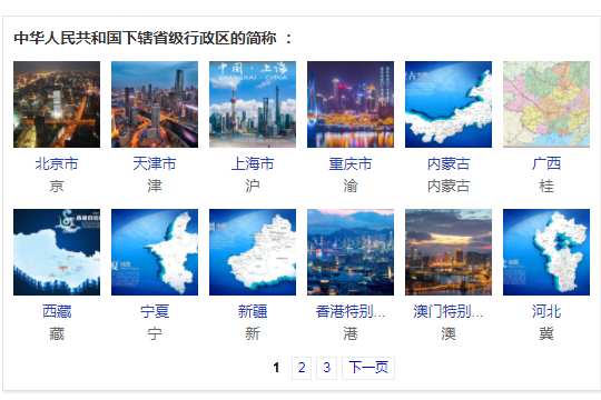 中国各省份的简称是什么？