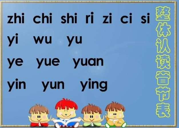 16个整体认读音节是什么