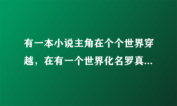 有一本小说主角在个个世界穿越，在有一个世界化名罗真创造了蔷薇人偶的小说是什么小说？