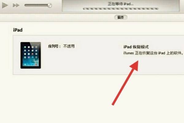 ipad已停用连接itunes是什么意思