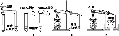 盐酸和碳酸钠反应