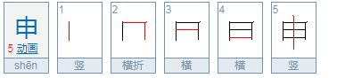 申的偏旁部首是什么？