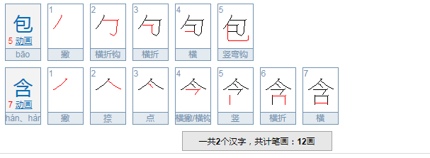 包含的意思解释