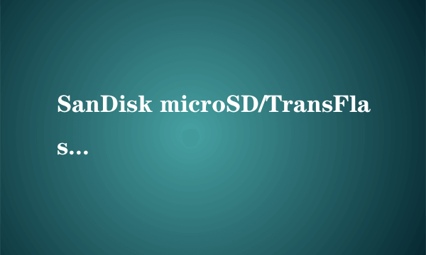 SanDisk microSD/TransFlash Adapter是什么?