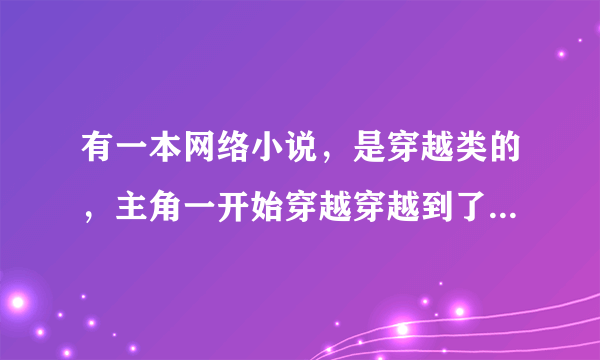 有一本网络小说，是穿越类的，主角一开始穿越穿越到了一个难民少年的身上，还有一个妹妹。就记得这么多了