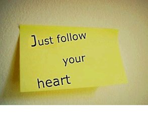 follow your heart是什么意思