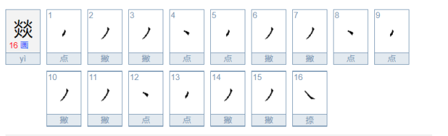 四个火读什么？