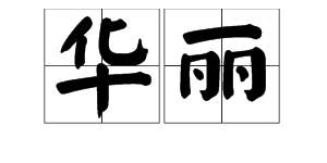 “华丽”是什么意思？