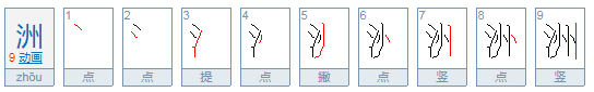 洲的意思是什么？