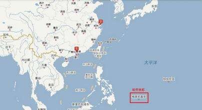 在世界地图上帕劳岛屿在中国哪个方向