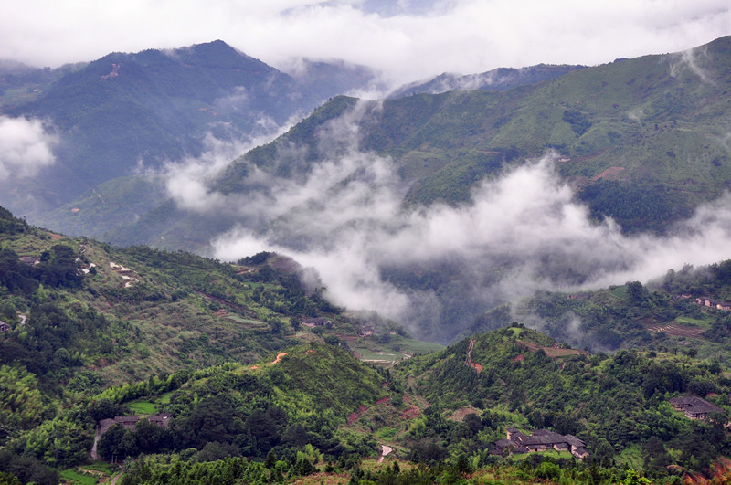 白岩山的闽清白岩山