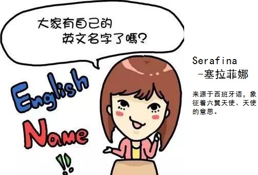 英文名Serafina是什么意思？怎么念？注音标！！！