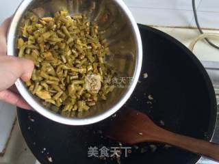 肉末酸豇豆怎么做？