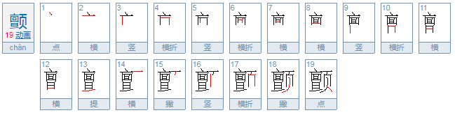 颤的两种读音