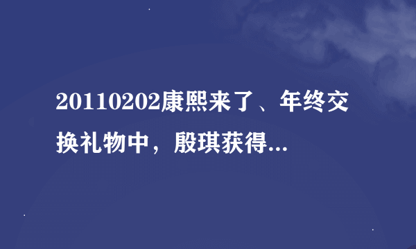 20110202康熙来了、年终交换礼物中，殷琪获得的包包的牌子是什么牌子？