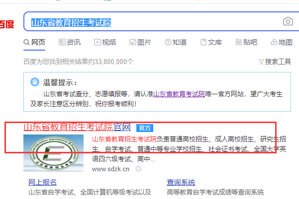 在山东省教育招生考试院网站那里可以查到录取情况