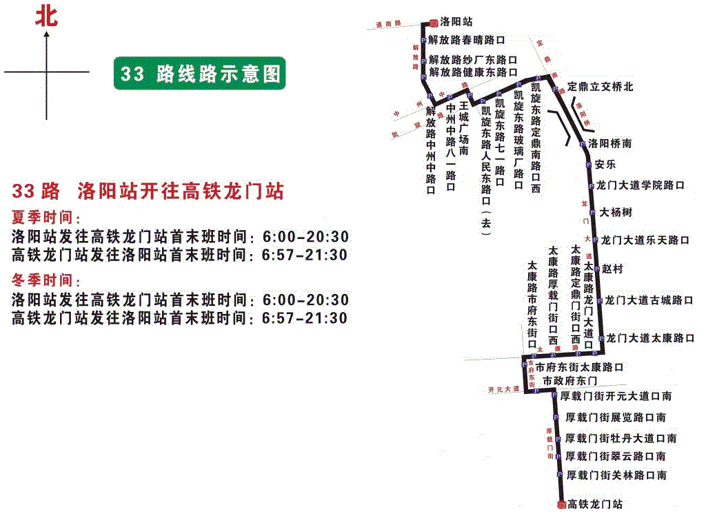 从洛阳龙门高铁站坐几路公交车能到洛阳火车站