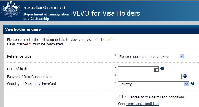 怎样查询澳大利亚签证