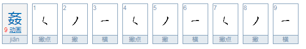 3个女是什么字