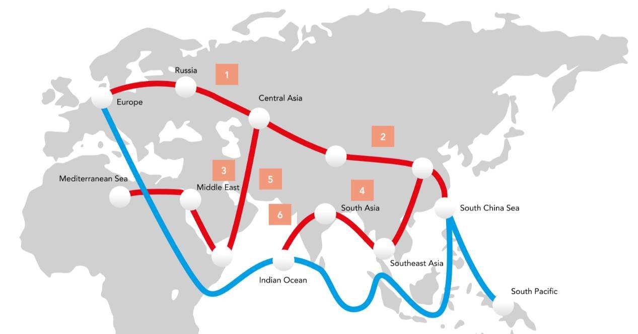 中国推出“一带一路”坚守的原则是什么？