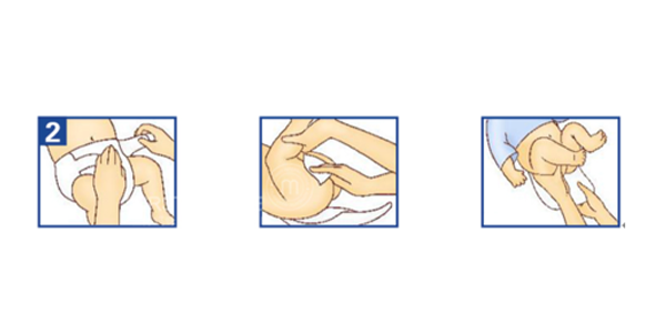 穿纸尿裤的正确方法图解？