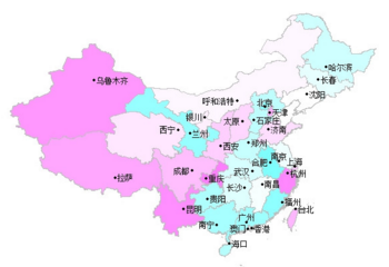 两广两湖两河山。中国省会顺口溜谁知道全文