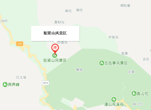 驼梁山在哪里？