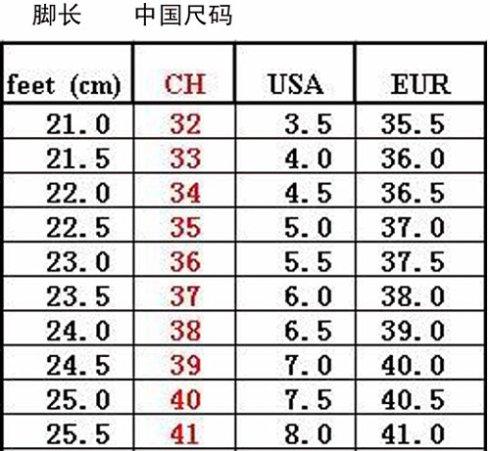 US4.5码 是中国的几码啊