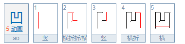 凹是什么意思啊